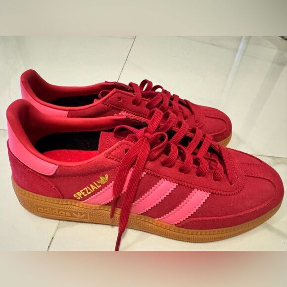 Adidas Red and Pink Sneakers #23 - Picture 13 of 15